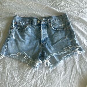 Agolde Parker cutoff shorts